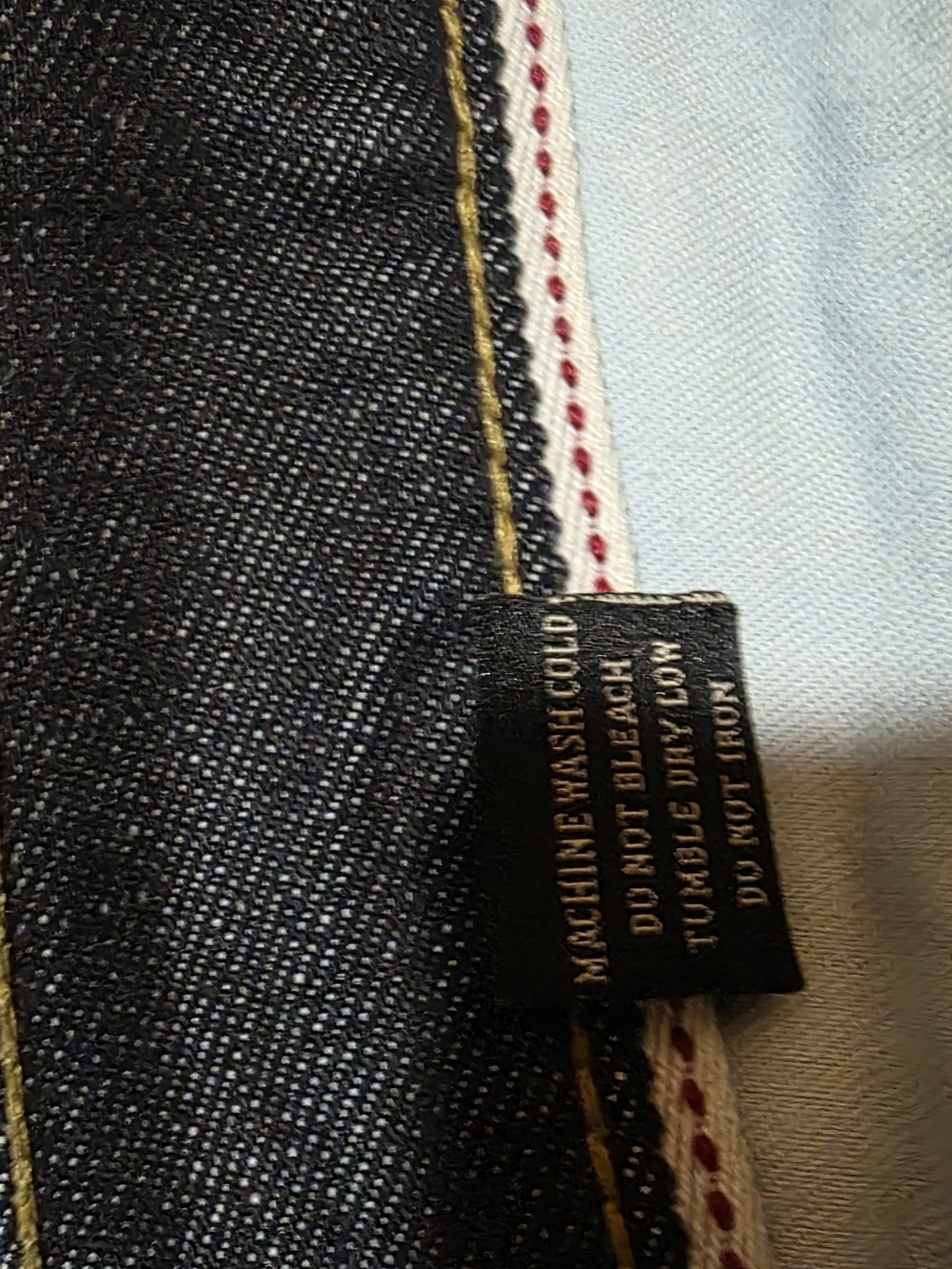 Diamonds Selvedge Denim Jeans – Size 36 – 100% Cotton – Button Fly – Heritage Ra - Picture 9 of 16